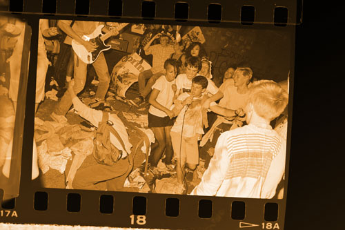 Isocracy At Gilman, 1987 – Photo by Murray Bowles