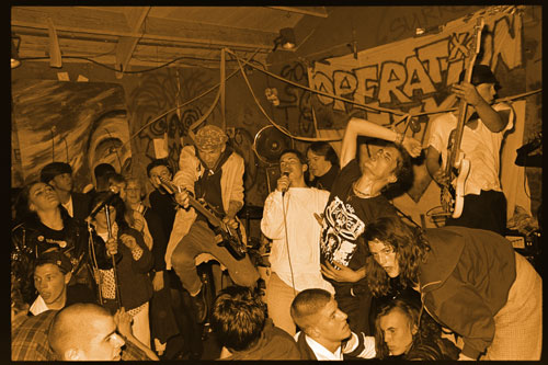 Operation Ivy At Gilman, 1988 – Photo by Murray Bowles